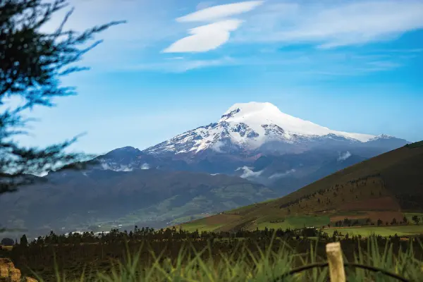 アンデスの雪解け水
