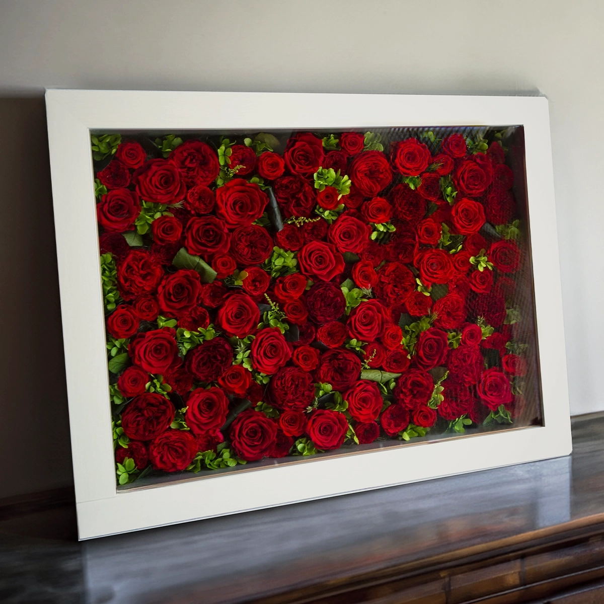 108本のバラの絵画「パナッシュ