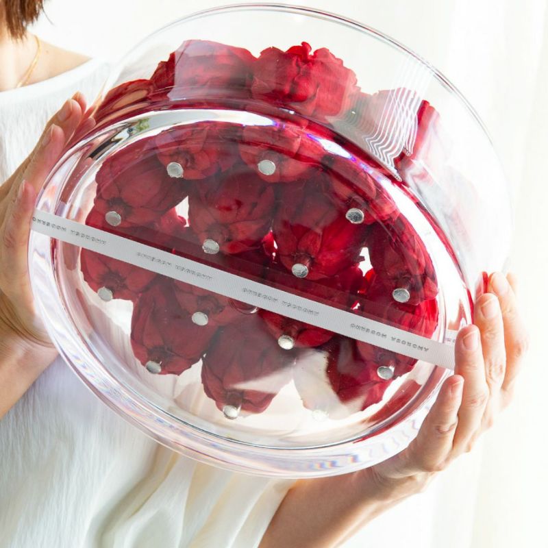 ブリリアント(L)/レッド （プリザーブドフラワー） | 最高級