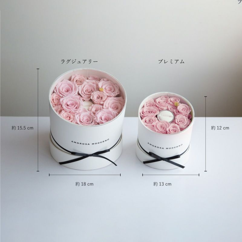 ダーズンローズフォーエバーラブ(プレミアム)/ピンク （プリザーブド