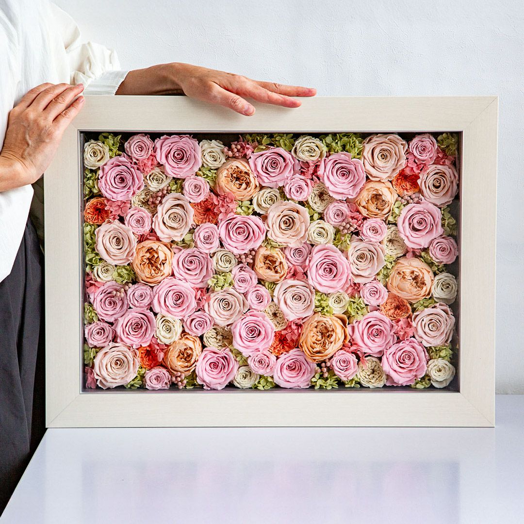 ピンク系 | 最高級プリザーブドフラワーのギフト通販ならAMOROSA